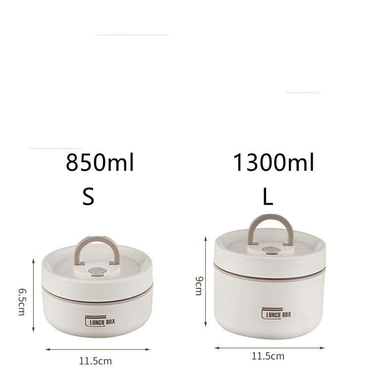 Vivolux | Thermoisolierte Lunchbox-Behälter aus Edelstahl