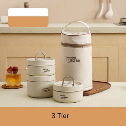 Vivolux | Thermoisolierte Lunchbox-Behälter aus Edelstahl
