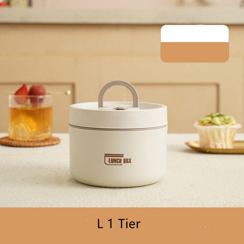 Vivolux | Thermoisolierte Lunchbox-Behälter aus Edelstahl