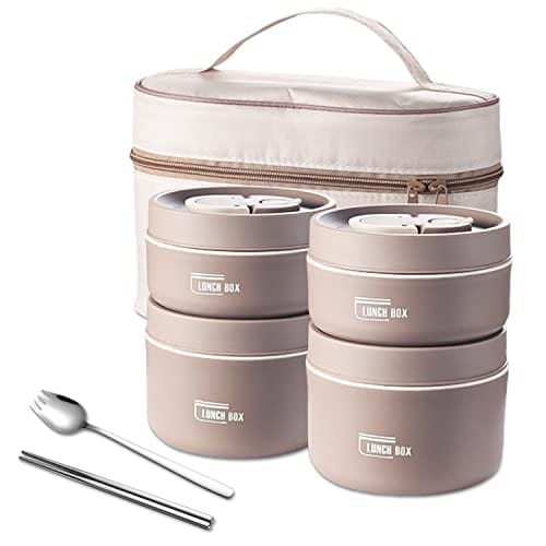 Vivolux | Thermoisolierte Lunchbox-Behälter aus Edelstahl