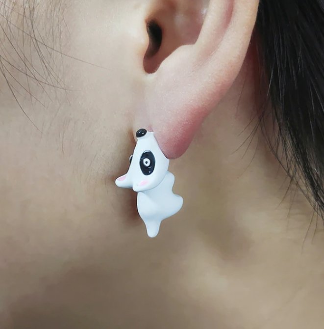 Vivolux beißende Tiere Ohrstecker (1 Paar)