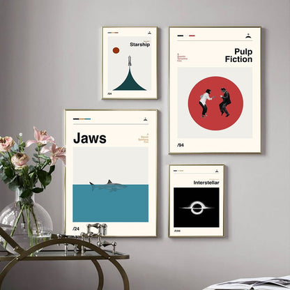 Vivolux | Ikonische Filme Retro Wandkunst Leinwandposter