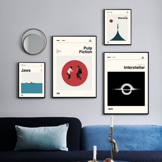 Vivolux | Ikonische Filme Retro Wandkunst Leinwandposter