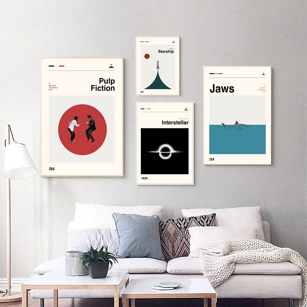 Vivolux | Ikonische Filme Retro Wandkunst Leinwandposter