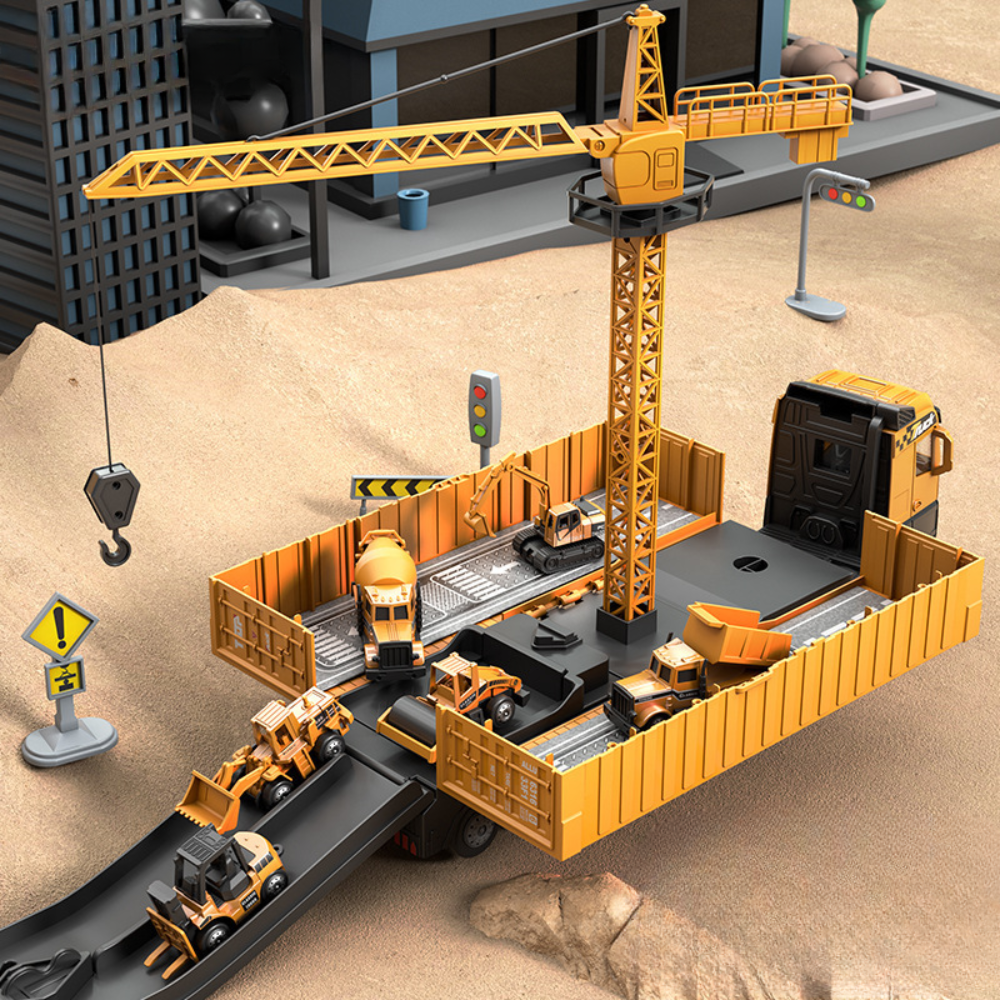 Vivolux | Konstruktionsspielzeug-Set Kranwagen Spielzeuge