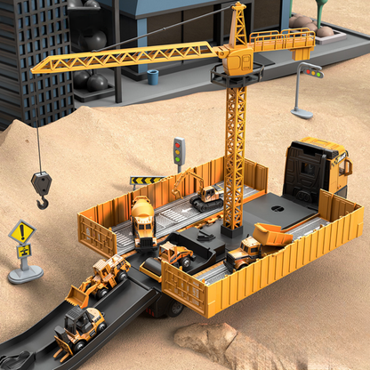 Vivolux | Konstruktionsspielzeug-Set Kranwagen Spielzeuge