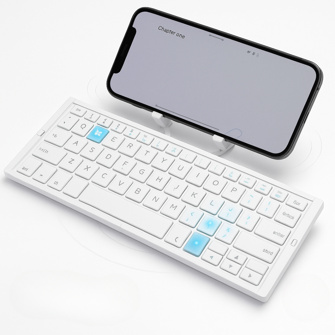 Vivolux | Bluetooth-Tastatur mit Ständer für Tablet-Geräte