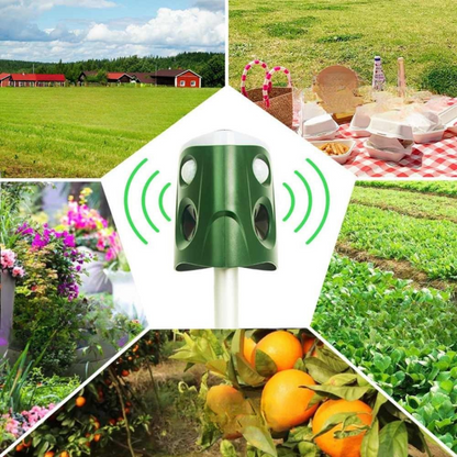 Vivolux | Katzen- und Tierabwehr Solar Outdoor Abwehrgerät