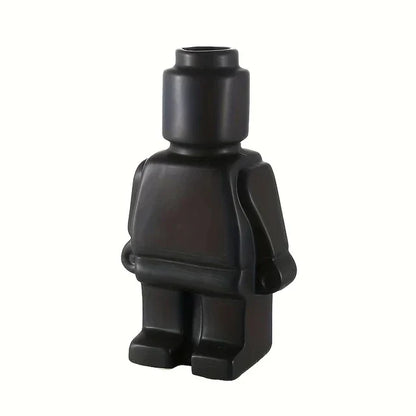 Lego-Vase aus Keramik
