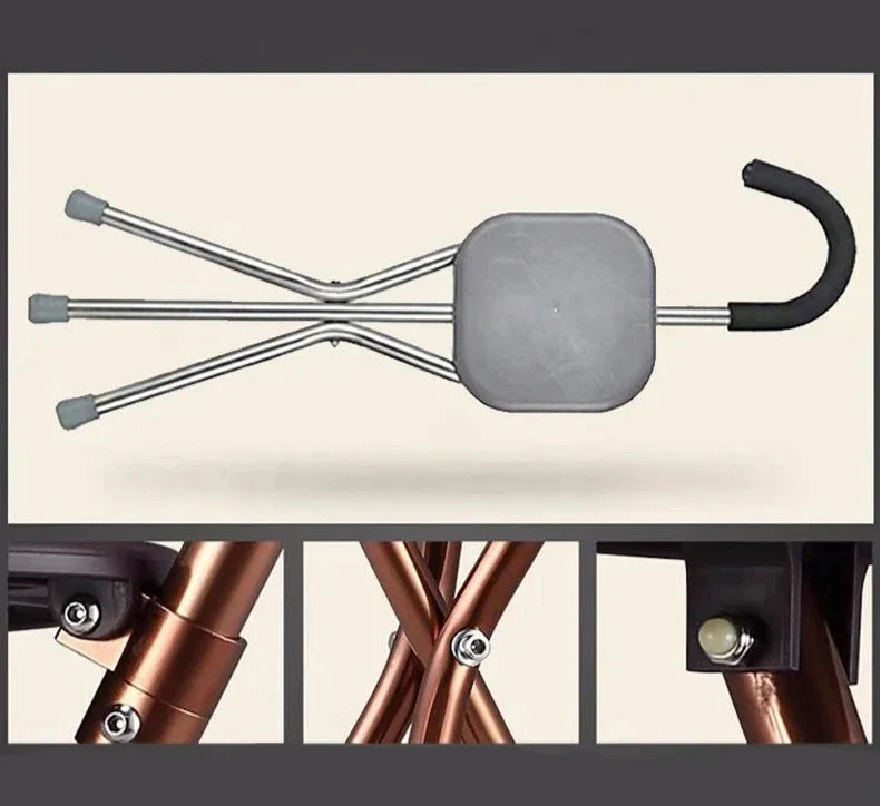 Vivolux | Handy Helper Faltender Stockstuhl