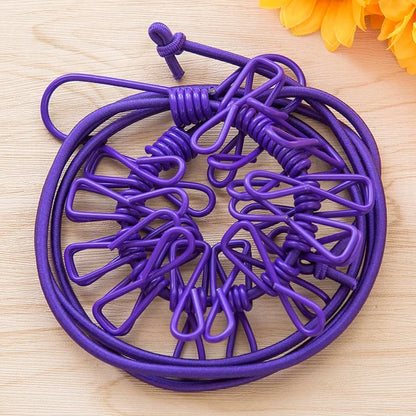 Vivolux | BreezyClip Tragbare Wäscheleine