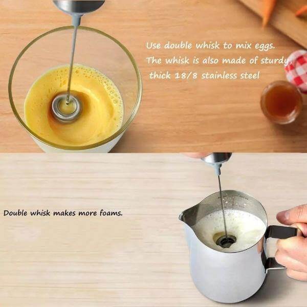 Vivolux | Professioneller tragbarer Kaffee-Milchaufschäumer