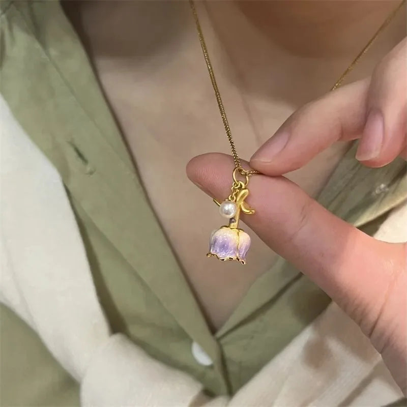 Vivolux | Elegante Rosenhalskette Charme