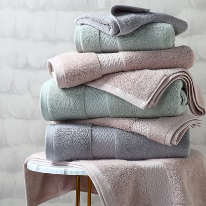 Vivolux | 100% ägyptische Baumwolle Badetuch 70x140cm - grau