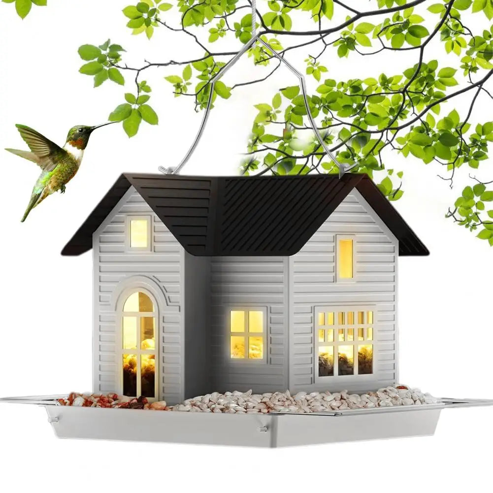 Vivolux | Charmanter Solar-Vogelhäuschen
