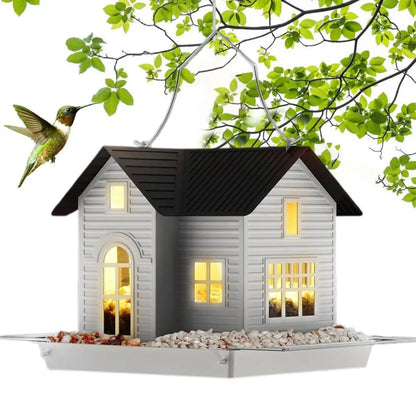 Vivolux | Charmanter Solar-Vogelhäuschen