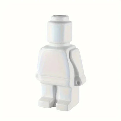 Lego-Vase aus Keramik