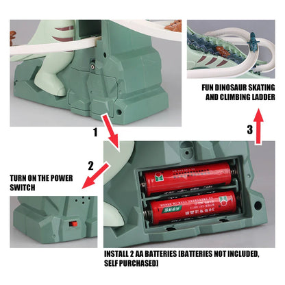 Vivolux | Dino Abenteuer Rutschensatz