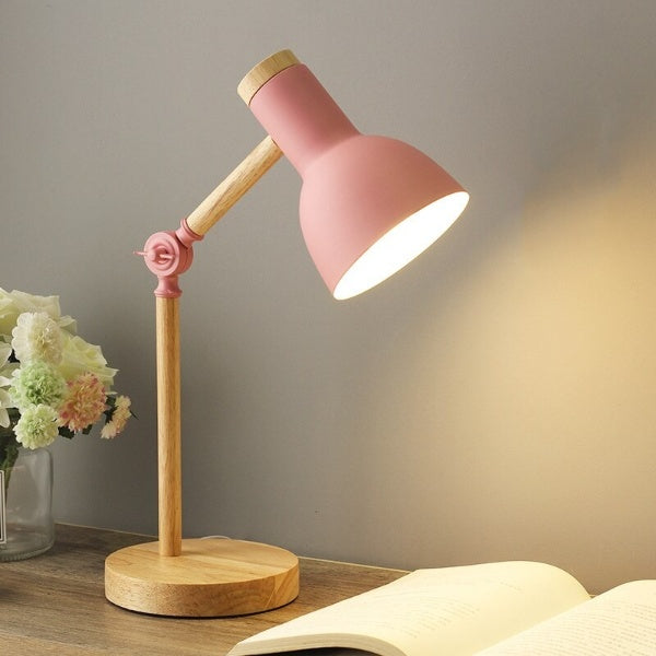Vivolux | Nordische LED-Schreibtischlampe aus Holz