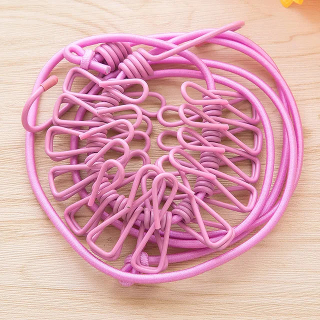 Vivolux | BreezyClip Tragbare Wäscheleine