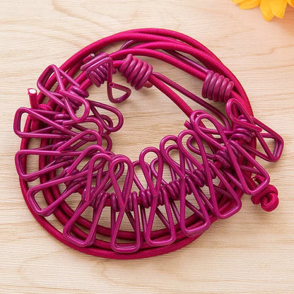 Vivolux | BreezyClip Tragbare Wäscheleine