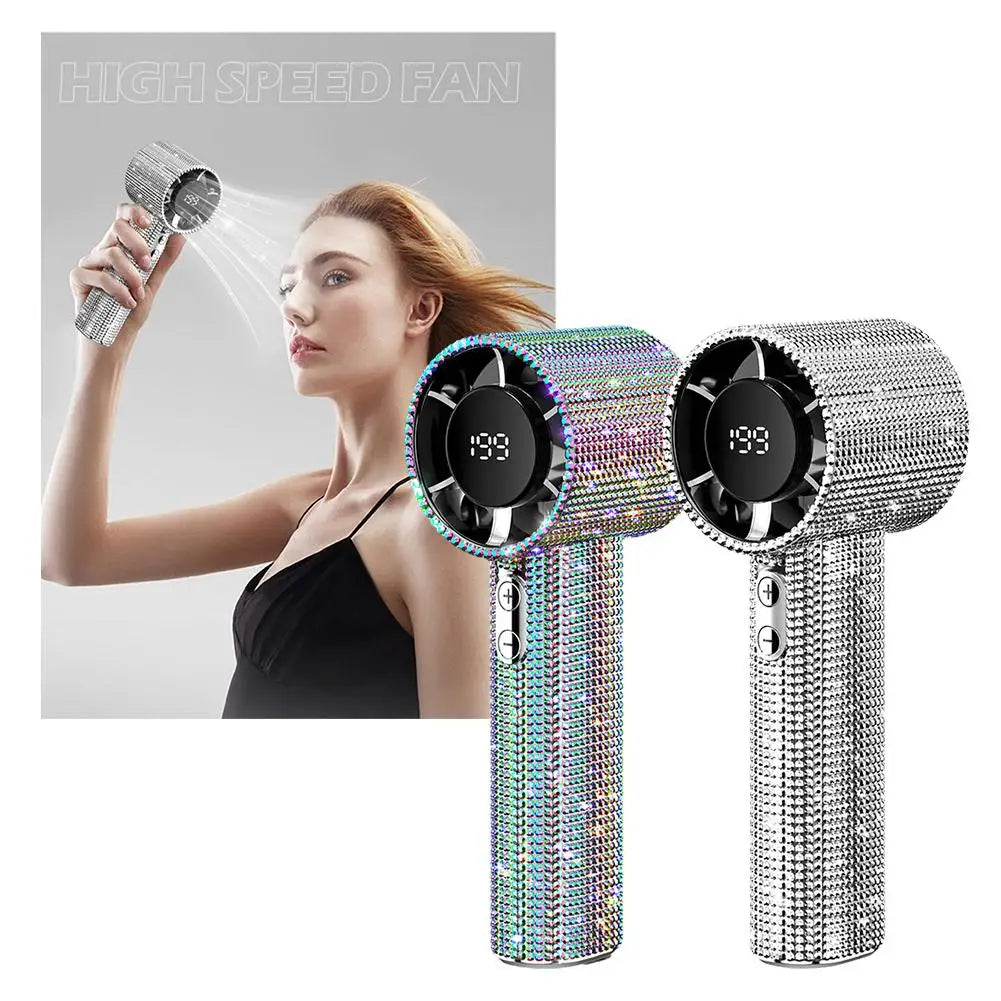 Vivolux | Diamond Breeze Handheld Fan