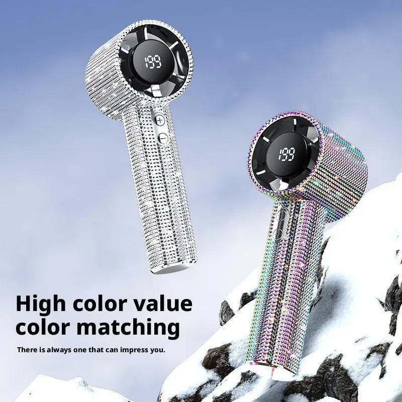 Vivolux | Diamond Breeze Handheld Fan