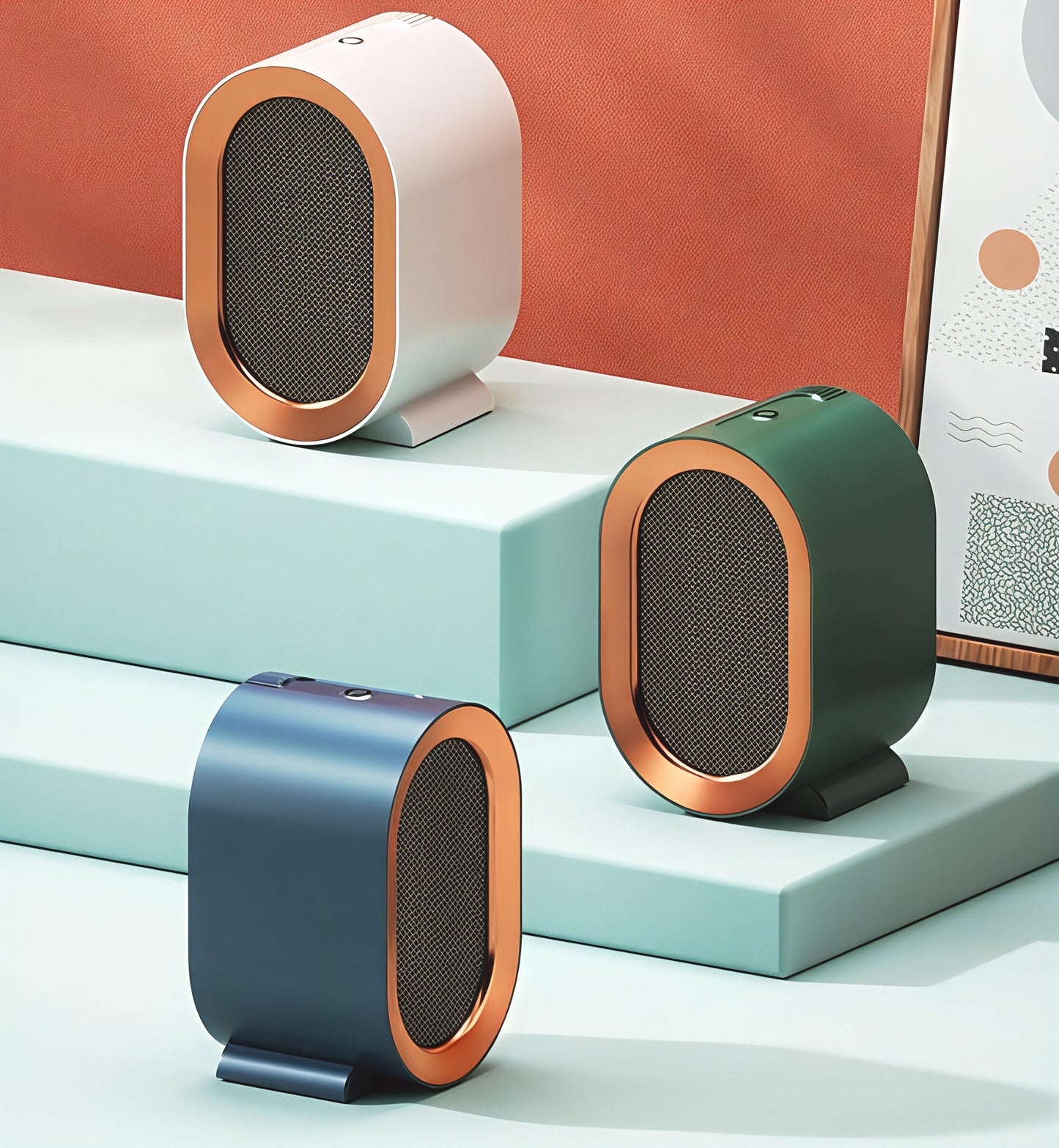 Vivolux | Elektrischer keramischer tragbarer Raumheizer