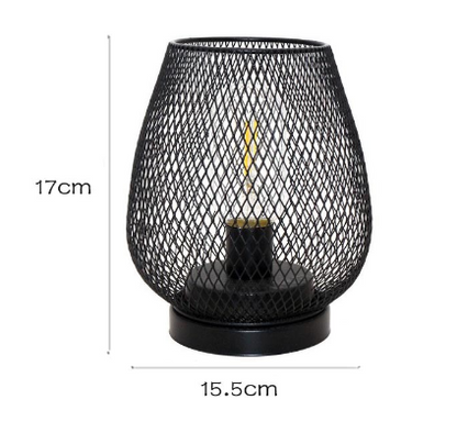 Vivolux | RusticMesh Tischlampen Set – Industrieller Stil und Stimmungsvolle Beleuchtung