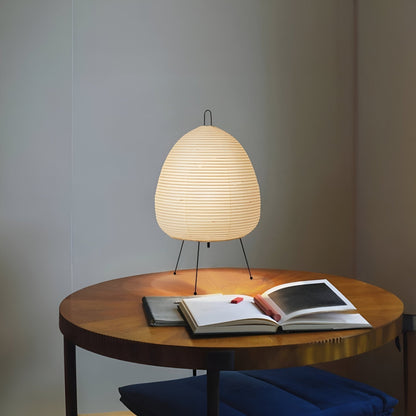 Vivolux | ZenLoom – Luxuriöse Tischlampe mit japanischem Wabi-Sabi-Design für sanftes Licht