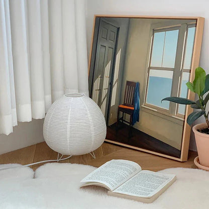 Vivolux | ZenGlow – Elegante Tischlampe im Wabi Sabi Stil für ein Beruhigendes Interieur