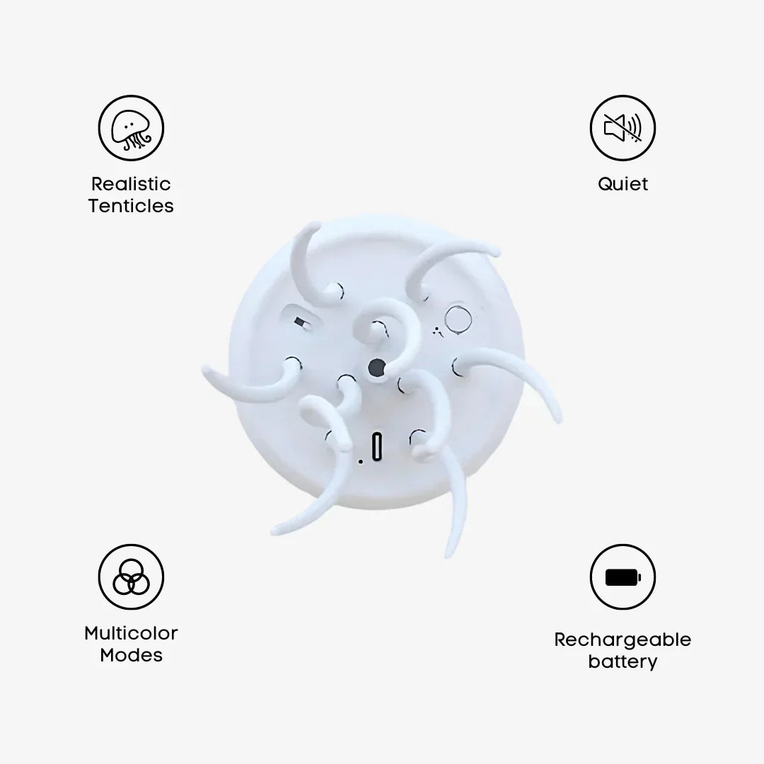 Vivolux | Original JellyBeat | Smarte bunte LED tanzende Quallenlampe
