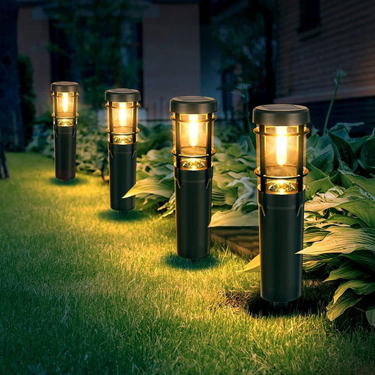 Vivolux | Solar-Weglichter, Solar-Außenlichter bis zu 14 Std. Außen wasserdicht, IP65 wasserdichte Solar-Gartenlichter für Pfade Weg Gehweg