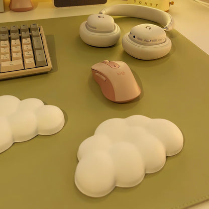 Vivolux | Wolkenförmige Tastatur- & Maus-Handballenauflage