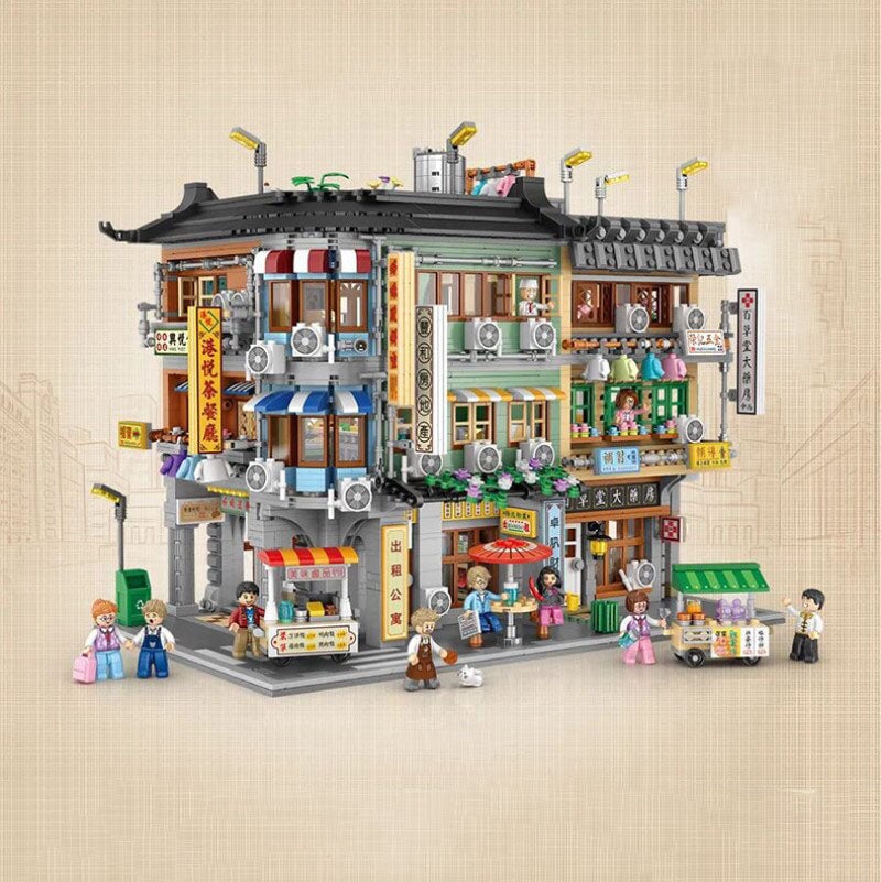 Vivolux | Hong Kong Street Apartment & Pharmacy Mikro Bausteine