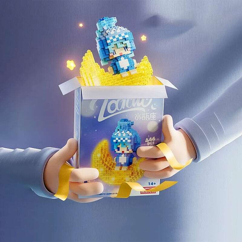 Vivolux | Kawaii Chibi Mond Tierkreis Sternkonstellationen Nano Baukästen