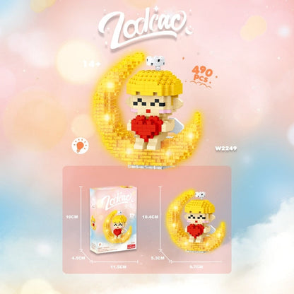 Vivolux | Kawaii Chibi Mond Tierkreis Sternkonstellationen Nano Baukästen