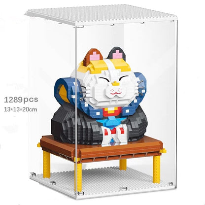 Vivolux | Muskel Glückskatze & Kimono Outfit Nano Bausteine