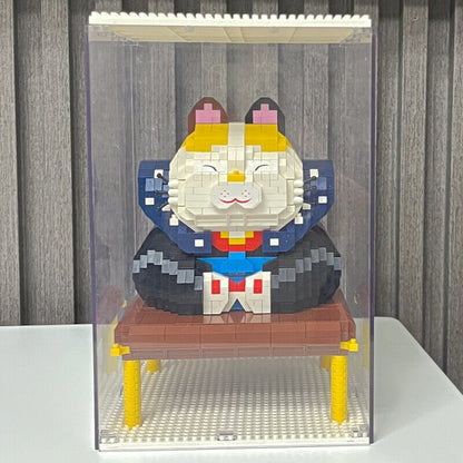 Vivolux | Muskel Glückskatze & Kimono Outfit Nano Bausteine