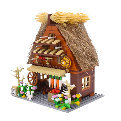 Vivolux | Shirakawa-go Dori Street Japanische Geschäfte Bausätze - Begrenzter Lagerbestand