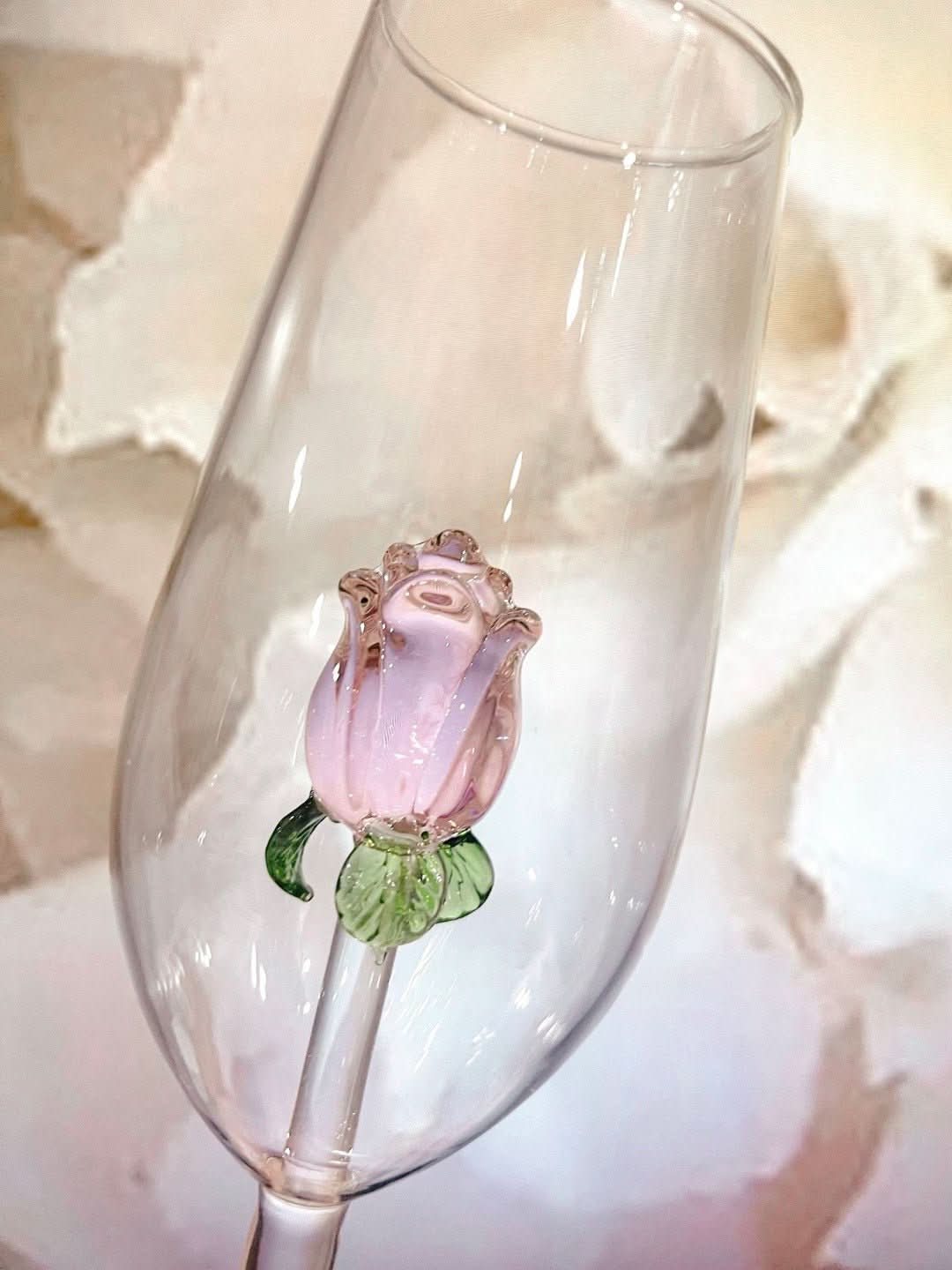 Vivolux | La Vie En Rose | Sektglas - Handgemacht