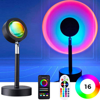 Vivolux | Sonnenunterganglampe mit 16 Farben