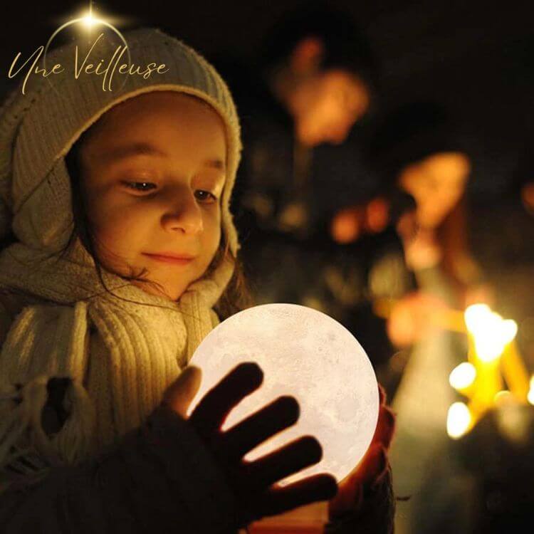 Vivolux | Design Nachttischlampe - LunarLight™ Mondlampe