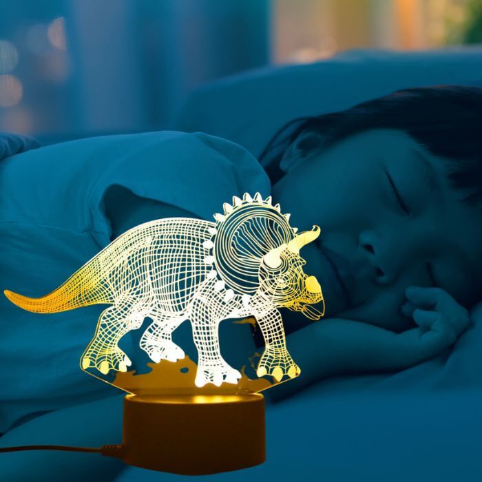 Vivolux | Dinosaurierlampe - TriceratopsLamp™