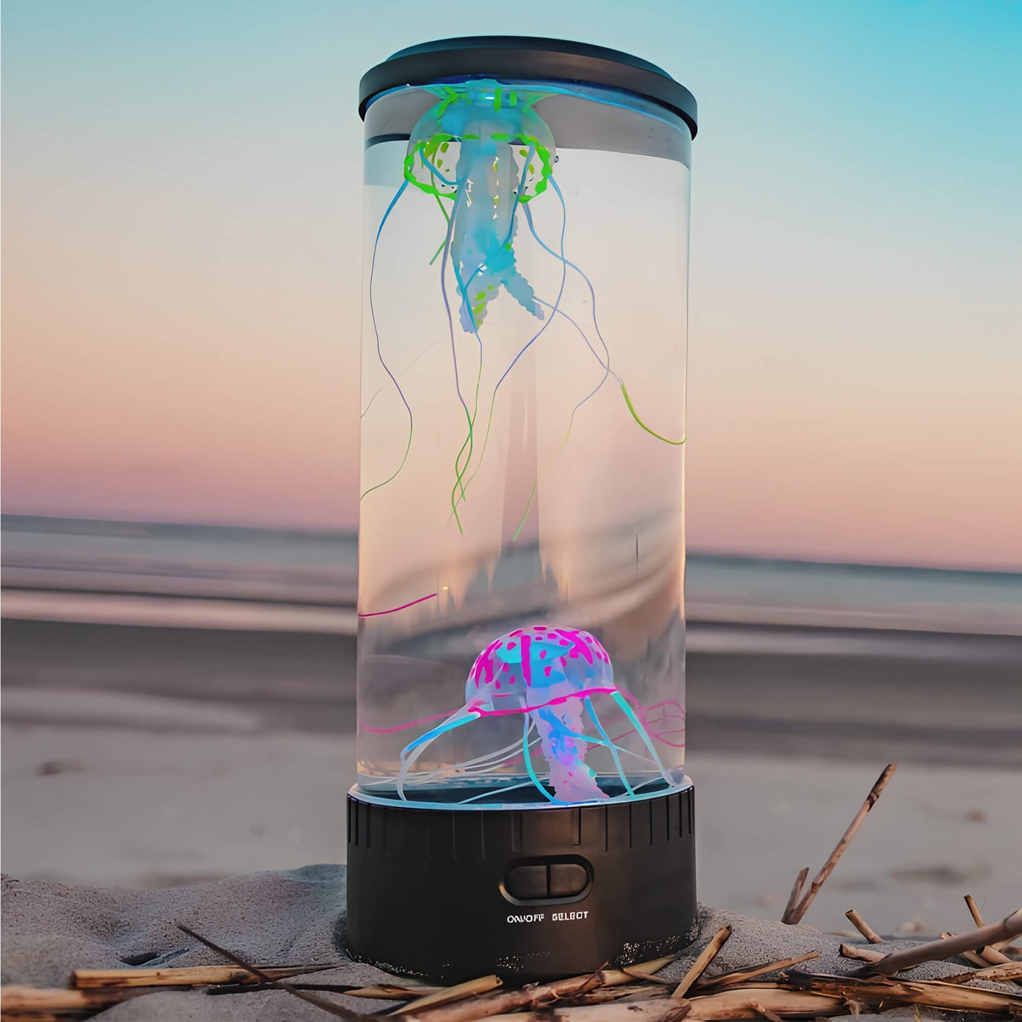 Vivolux | Beruhigende LED Qualle Tischlampe