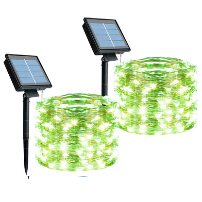 Vivolux | Solar-Lichterketten für den Außenbereich | Wasserdichte Solar-Gartenleuchten