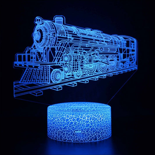 Vivolux | 3D Lampe Lokomotive Vintage