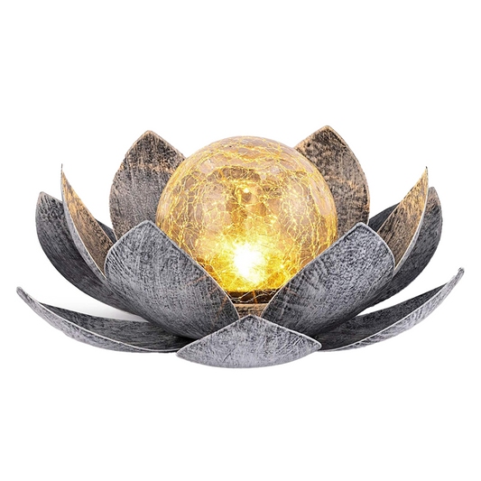 Vivolux | Sonnenlicht Lotus - Solarpanel-Gartenleuchte
