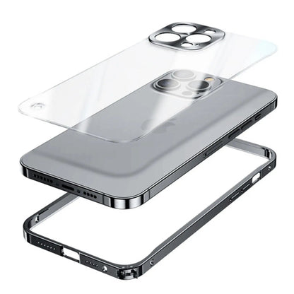 Vivolux | Metall Luxus MagSafe Hülle für iPhone Pro Max - Schlankes und Stilvolles Design mit Maximalem Schutz