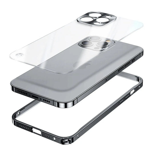 Vivolux | Metall Luxus MagSafe Hülle für iPhone Pro Max - Schlankes und Stilvolles Design mit Maximalem Schutz